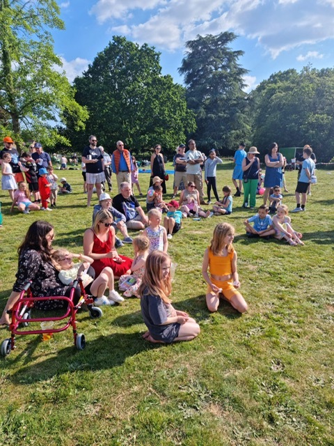 Some of the Garden Party guests
